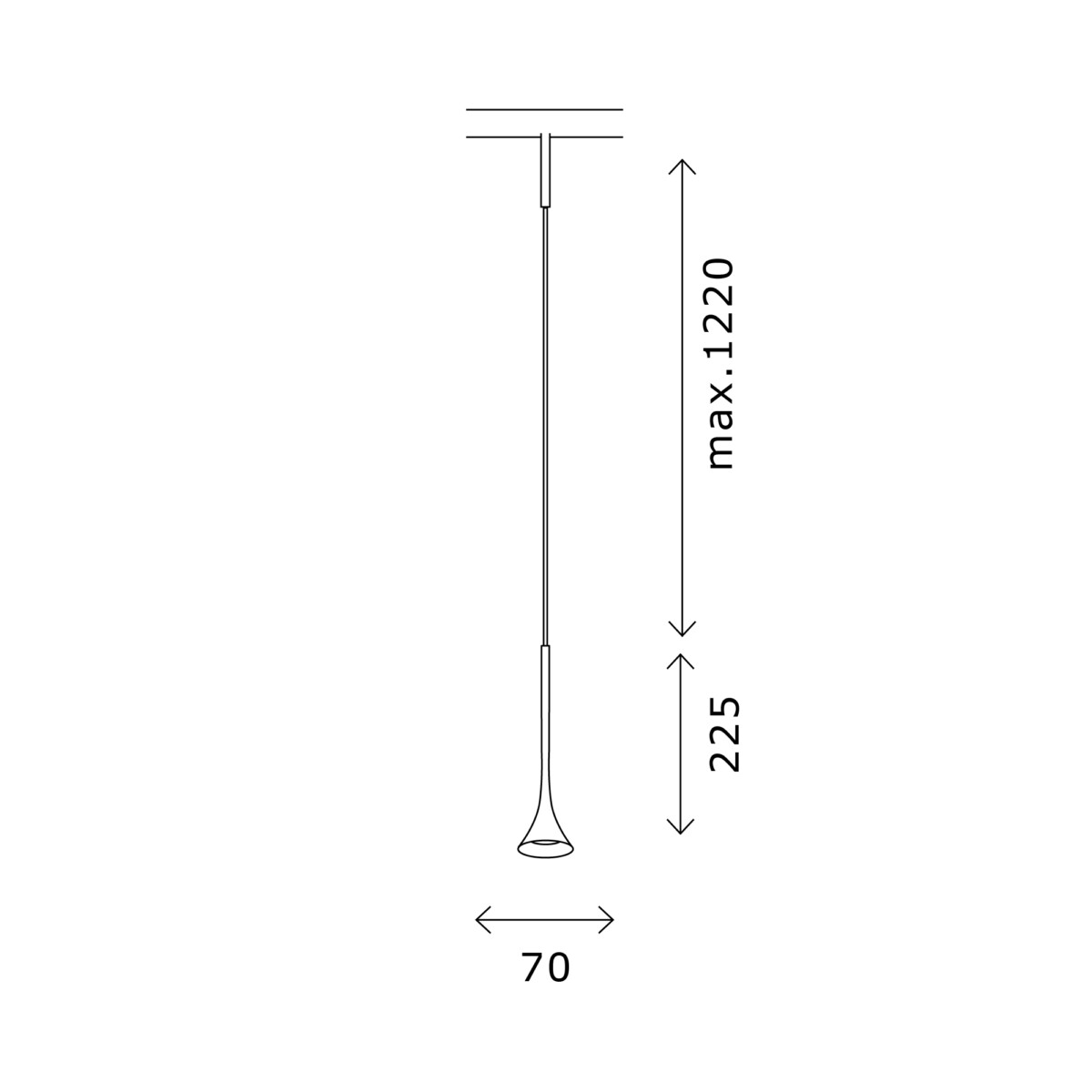 ST688.436.05 Магнитный трековый светильник Черный LED 1*5W 3000K Lm Ra>90  IP20 D70xH225 24V SUPER5 — изображение 4