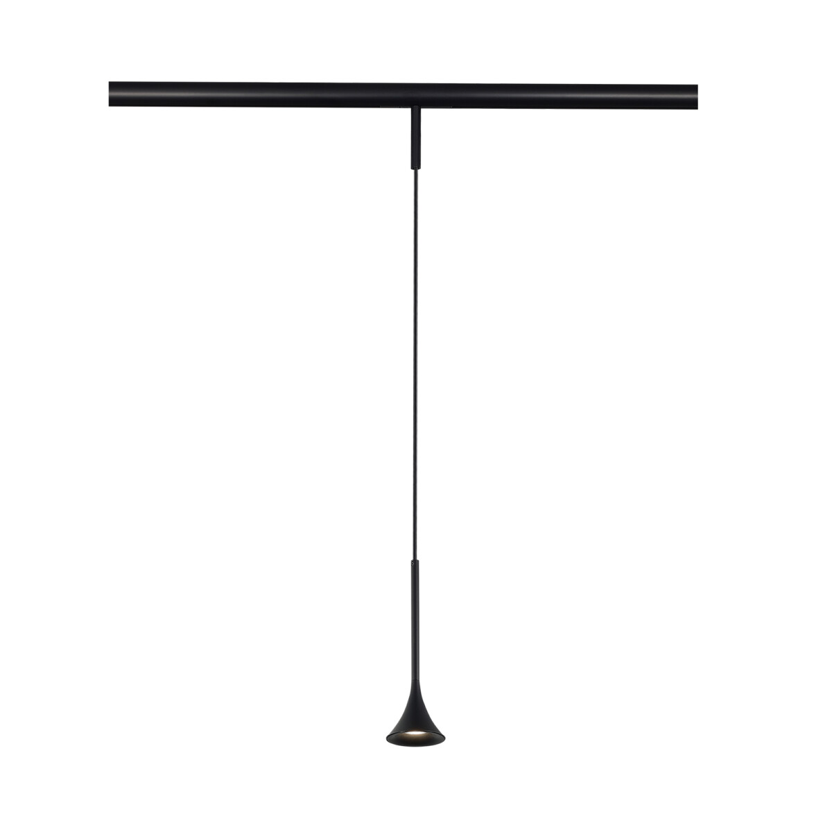 ST688.446.05 Магнитный трековый светильник Черный LED 1*5W 4000K Lm Ra>90  IP20 D70xH225 24V SUPER5 — изображение 1