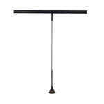 ST688.446.05 Магнитный трековый светильник Черный LED 1*5W 4000K Lm Ra>90  IP20 D70xH225 24V SUPER5