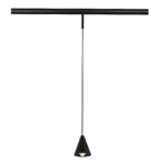 в наличии ST689.446.05 Магнитный трековый светильник Черный LED 1*5W 4000K Lm Ra>90 40° IP20 D80xH98 24V SUPER5 - купить в интернет-магазине Светильники Торг