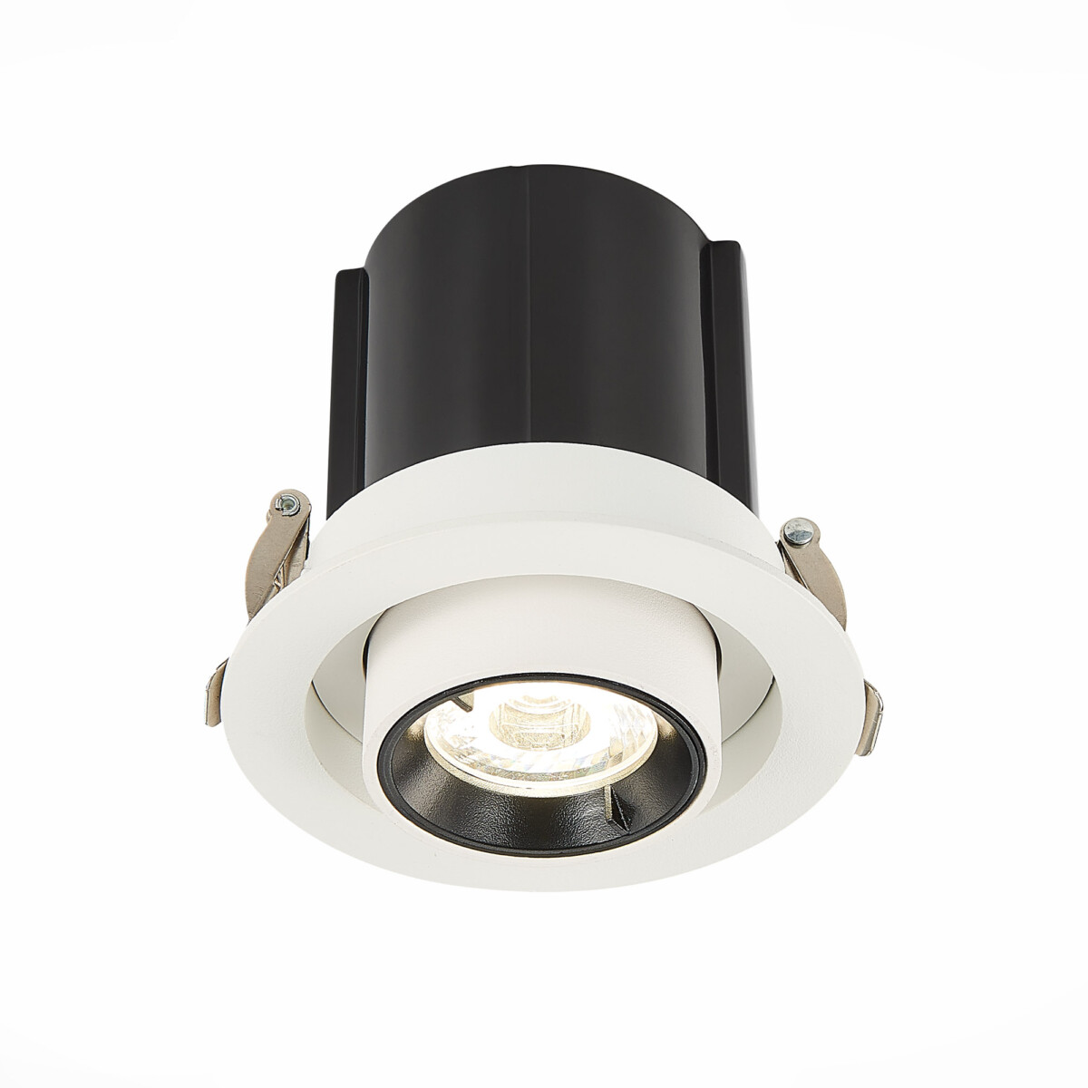 ST702.238.12 Св-к встр. Белый LED 1*12W 3000K 900Lm Ra80 24° IP20 D90xH92 180-240V Встраиваемые светильники — изображение 2