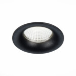 ST703.438.10 Св-к встр. Черный LED 1*10W 3000K 900Lm Ra>90 38° IP20 D85xH75 170-240V Встраиваемые светильники — изображение 2