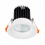 ST703.548.10 Св-к встр. Белый LED 1*10W 4000K 900Lm Ra>90 38° IP20 D85xH75 170-240V Встраиваемые светильники — изображение 3