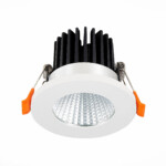 ST704.538.10 Св-к встр. Белый LED 1*10W 3000K 900Lm Ra>90 38° IP20 D80xH60 170-240V Встраиваемые светильники — изображение 3