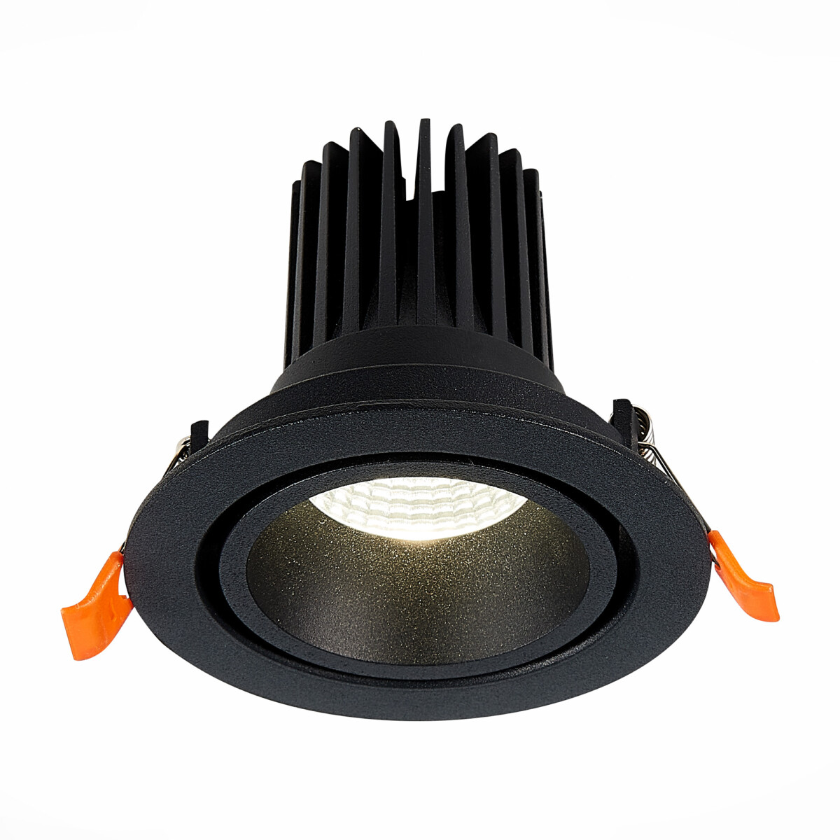 ST705.448.10 Св-к встр. Черный LED 1*10W 4000K 750Lm Ra>90 38° IP20 D102xH85 170-240V Встраиваемые светильники — изображение 1