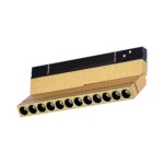 ST805.246.12 Магнитный трековый светильник Золотистый LED 1*12W 4000K 550Lm Ra>90 36° IP20 L220xW22x SKYLINE 48 — изображение 3
