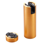 ST810.206.05 Магнитный трековый светильник FARM Золотистый LED 1*5W 3000K 230Lm Ra90 60 IP20 D35xH11 FARM — изображение 2