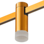 ST812.206.03 Магнитный трековый светильник FARM Золотистый LED 1*3W 3000K 93Lm Ra90 120 IP20 D29xH90 FARM — изображение 2