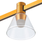 ST814.206.03 Магнитный трековый светильник FARM Золотистый LED 1*3W 3000K 89Lm Ra90 120 IP20 D90xH10 FARM — изображение 2