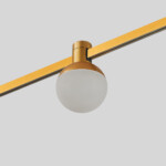 ST815.206.05 Магнитный трековый светильник FARM Золотистый LED 1*5W 3000K 89Lm Ra90 120 IP20 D75xH10 FARM — изображение 6