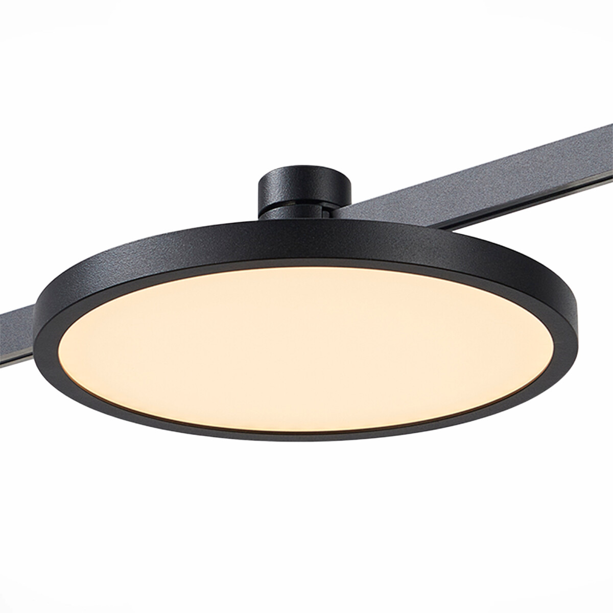 ST818.406.12_01W ST818.406.12 Магнитный трековый светильник FARM Черный LED 1*10W 3000K 500Lm Ra80 120 IP20 D168xH54 FARM — изображение 1