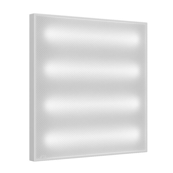 STP-A-1001-P-36-4K-40 Св-к ДВО ST Luce STANDART IP40 595*595*40мм 36Вт 4200лм 4000К призма(Армстронг Коммерческое освещение