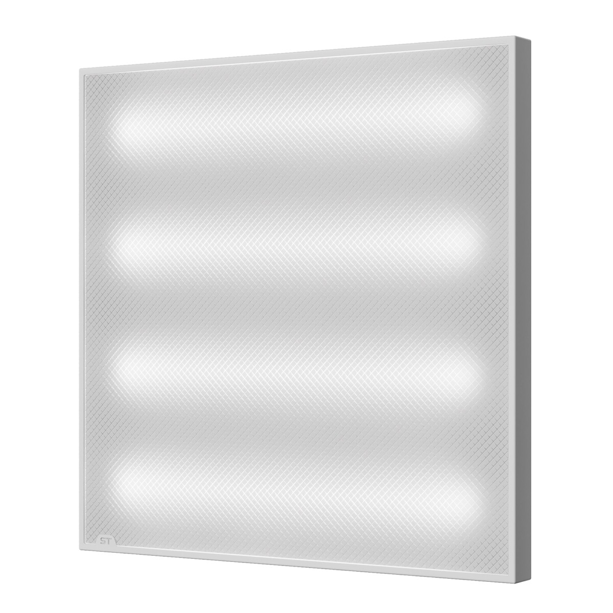 STP-A-1001-P-36-4K-40 Св-к ДВО ST Luce STANDART IP40 595*595*40мм 36Вт 4200лм 4000К призма(Армстронг Коммерческое освещение — изображение 3