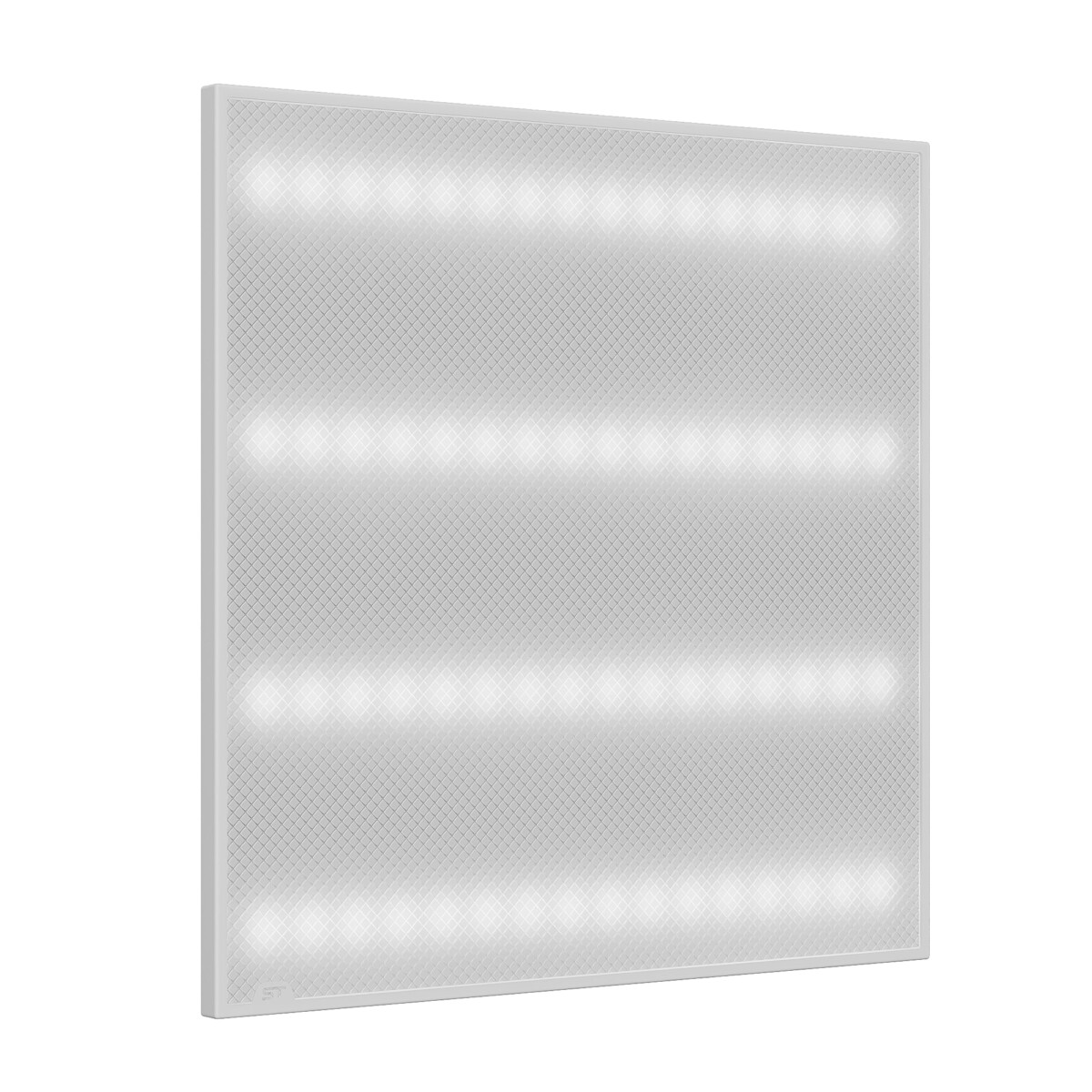 STP-A-1009-P-36-65K-40 Светильник ДВО ST Luce STANDART IP40 595*595*19 мм 36Вт 4200лм 6500К призма ( Коммерческое освещение — изображение 1