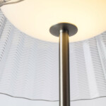 в наличии 794710 Торшер NAPOLI LED 12W 700LM АЛЮМИНИЙ/ПРОЗРАЧНЫЙ 3000K - купить в интернет-магазине Светильники Торг