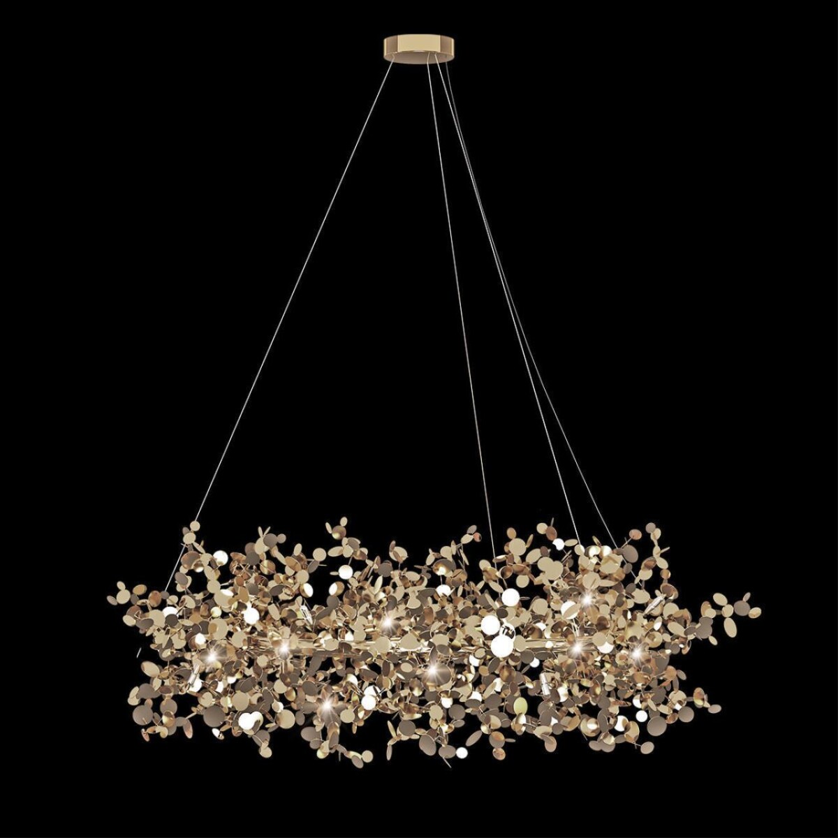 в наличии 10101/600 Gold Подвесная люстра LOFT IT Spark - купить в интернет-магазине Светильники Торг