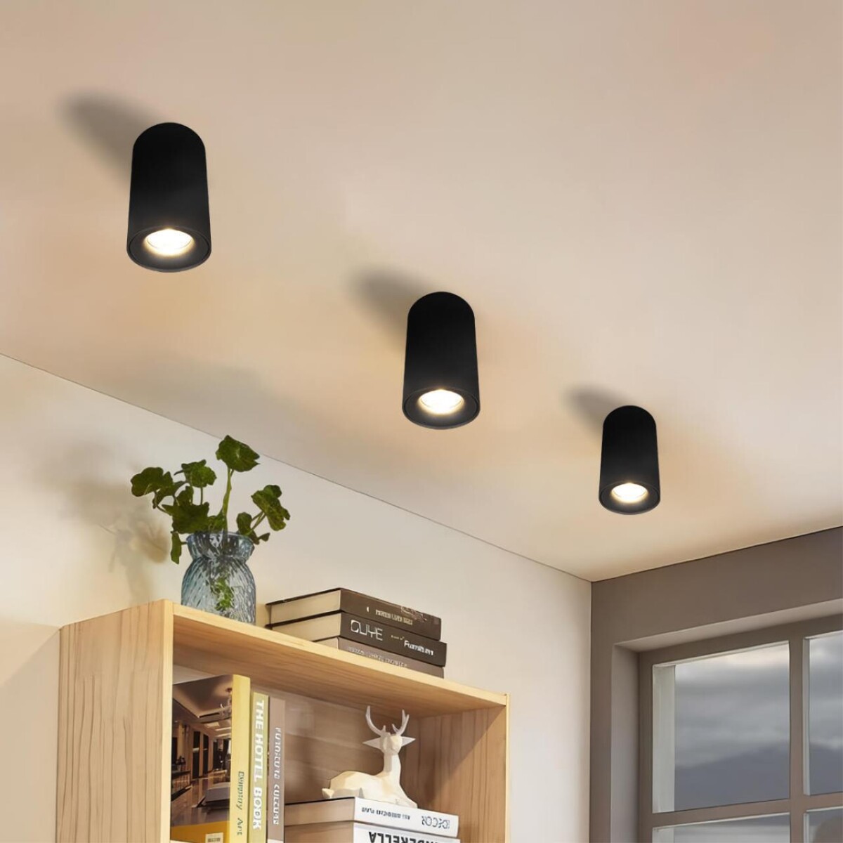 в наличии 10220 Black 3000K Потолочный светильник LOFT IT Tictac - купить в интернет-магазине Светильники Торг