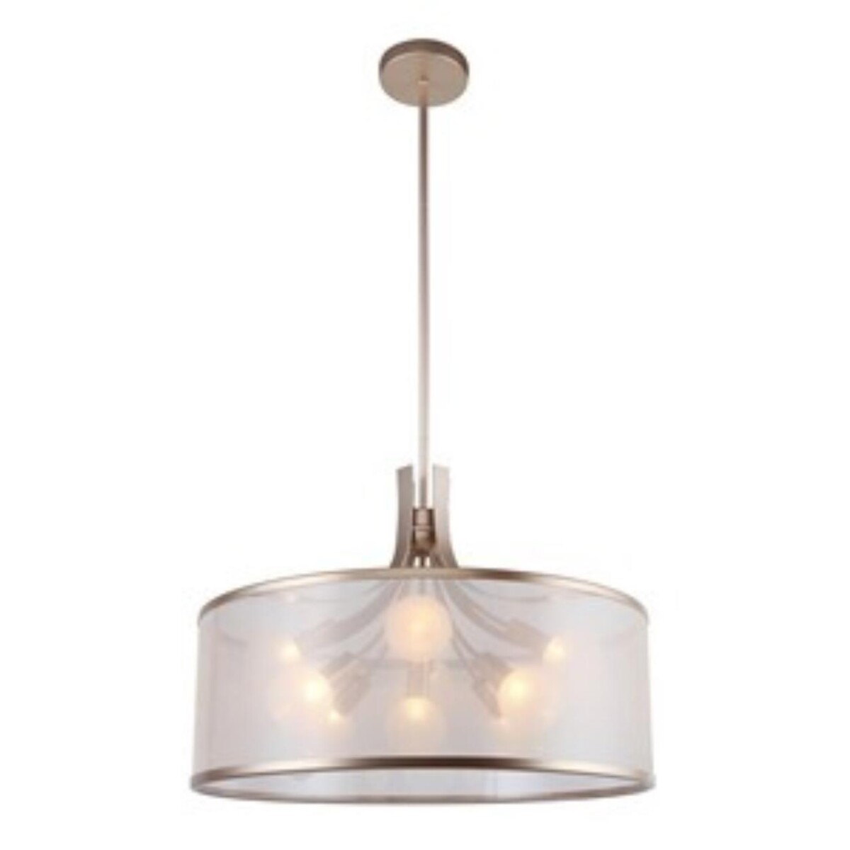 2551-9P, подвесная люстра, D600xH500/1000, 9xG9x40W, excluded — изображение 1