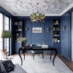 4887/1F MODERN ODL_EX22 159 бронзовый/зеленый/абажур ткань Торшер E27 1*60W LONDON