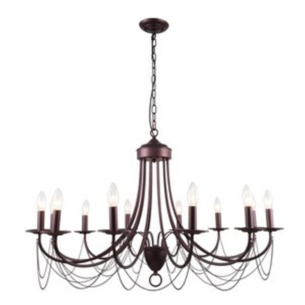 2590-12P, подвесная люстра, D960xH580/2080, 12xE14x40W, excluded