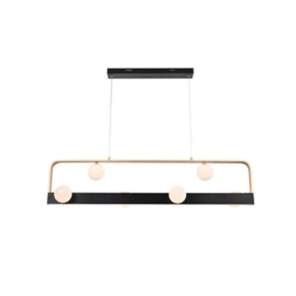 4072-6P, подвесная люстра, L1200xW240xH200/1200, 6xG9LEDx10W, excluded + LEDx18W, 700LM, 4000K, included