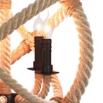 в наличии LOFT1194-5 Подвесная люстра LOFT IT Rope - купить в интернет-магазине Светильники Торг