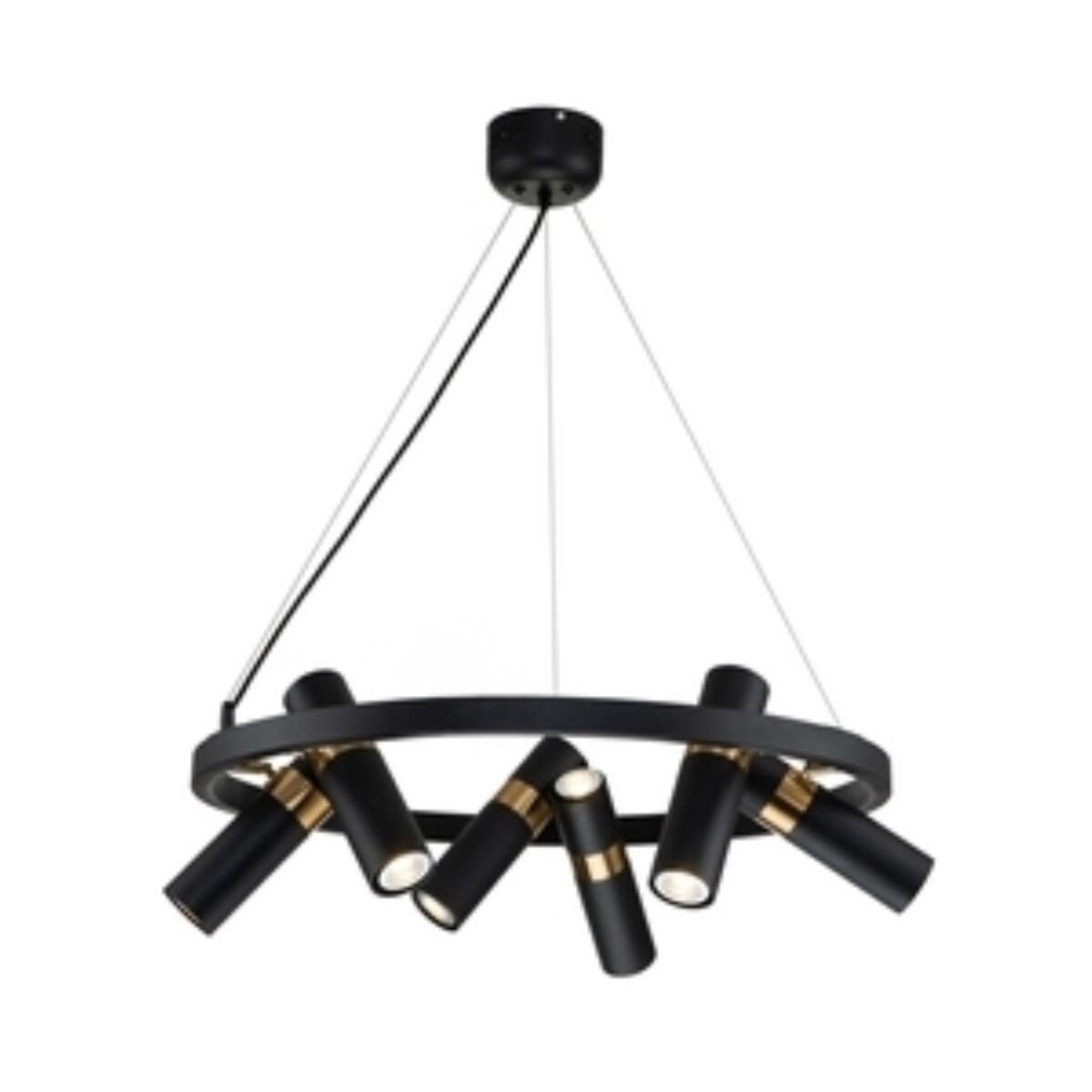 2997-6P, подвесная люстра, D650xH290/1220, 12xGU10LEDx5W, excluded — изображение 1