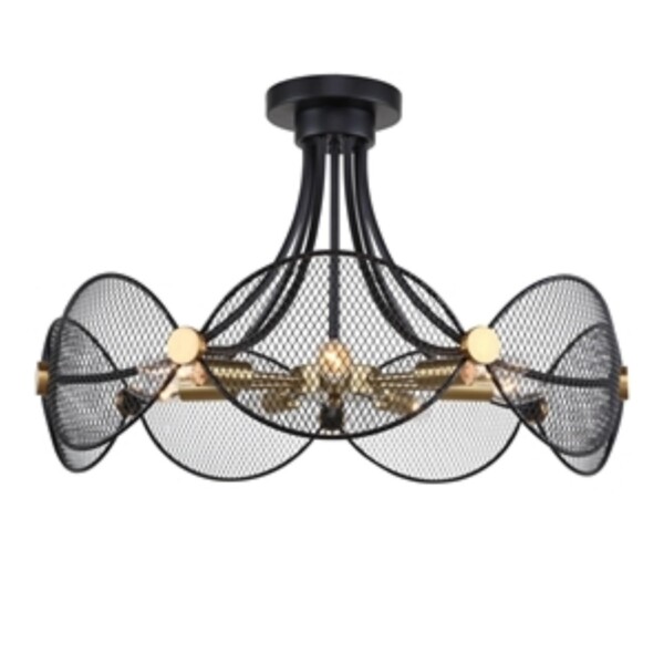 4084-7P, подвесная люстра, D640xH400, 7xE14x40W, excluded