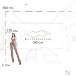 в наличии 10403/1600 AB Подвесной светильник LOFT IT Tape Light - купить в интернет-магазине Светильники Торг
