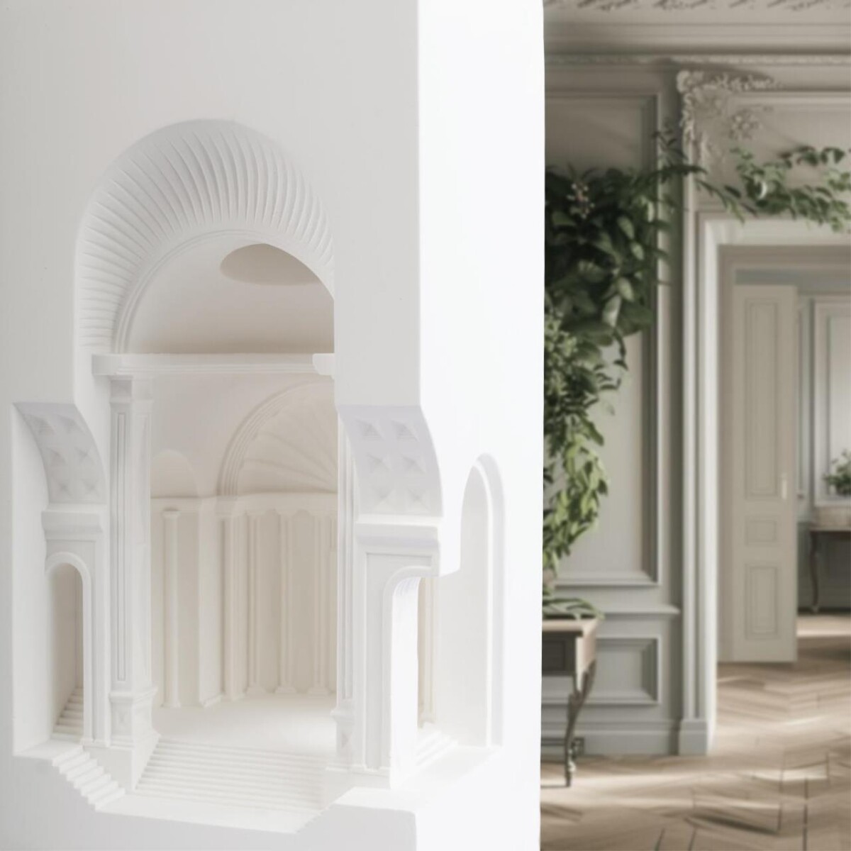 10355A Гипсовый встраиваемый светильник под покраску LOFT IT Antique — изображение 11