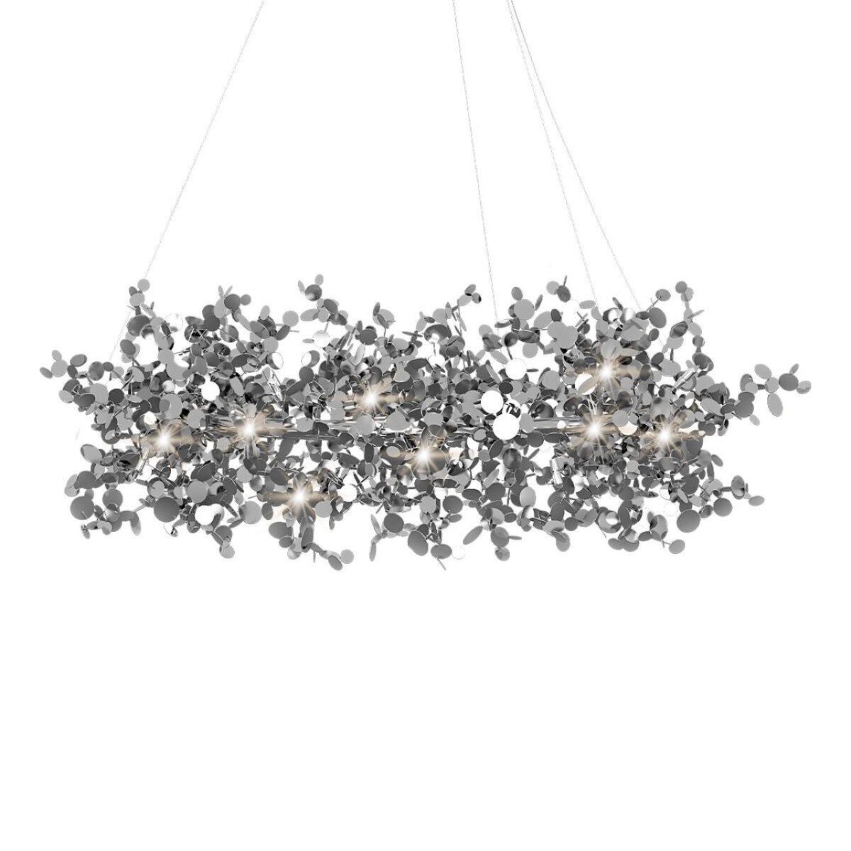 в наличии 10101/600 Chrome Подвесная люстра LOFT IT Spark - купить в интернет-магазине Светильники Торг