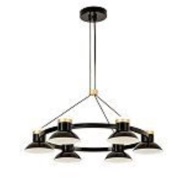 4516-6P, подвесная люстра, D625xH300/1800, 6xLEDx10W, 4800LM, 4000K, included