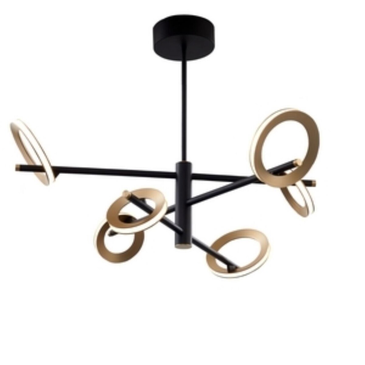 4322-6P, подвесная люстра, D850xH460/1360, 3xLEDx7W + 3xLEDx5W, 2880LM, 4000K, included — изображение 1