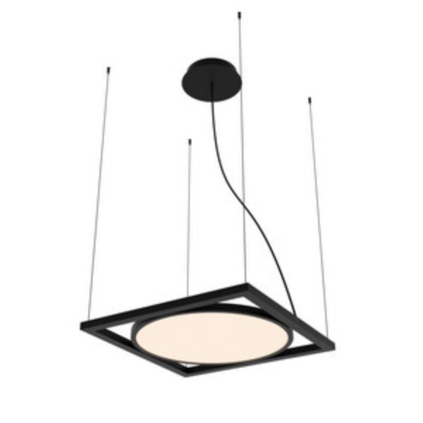 4637-1P, подвес, L460xW460xH500/1500, LEDx30W, 2625LM, 4000K, IP20, included