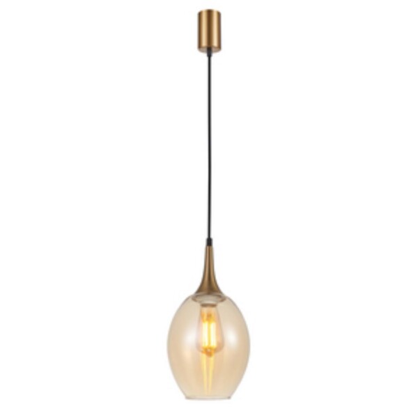 4360-1P, подвес, D180xH530/2030, 1xE27x40W, excluded