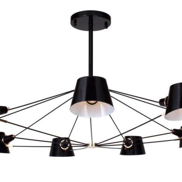 1512-9P, люстра подвесная, D1200xH450, 9xE14x40W, excluded