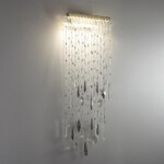 5420/10WL HALL ODL_EX25 065 античная бронза/металл/стекло/хрусталь Настенный светильник LED 10W 4000K 573Лм AFINA