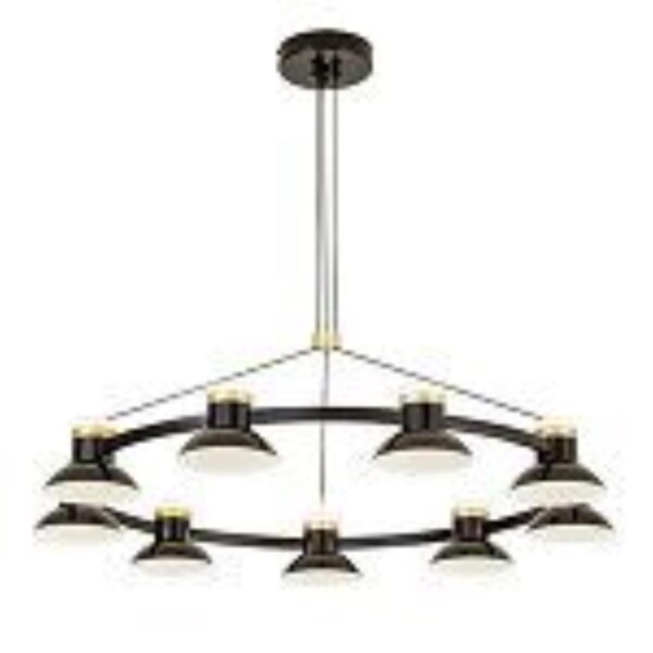 4516-9P, подвесная люстра, D880xH300/1800, 9xLEDx10W, 7200LM, 4000K, included