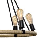 в наличии LOFT1861/6 Подвесная люстра LOFT IT Rope filament - купить в интернет-магазине Светильники Торг