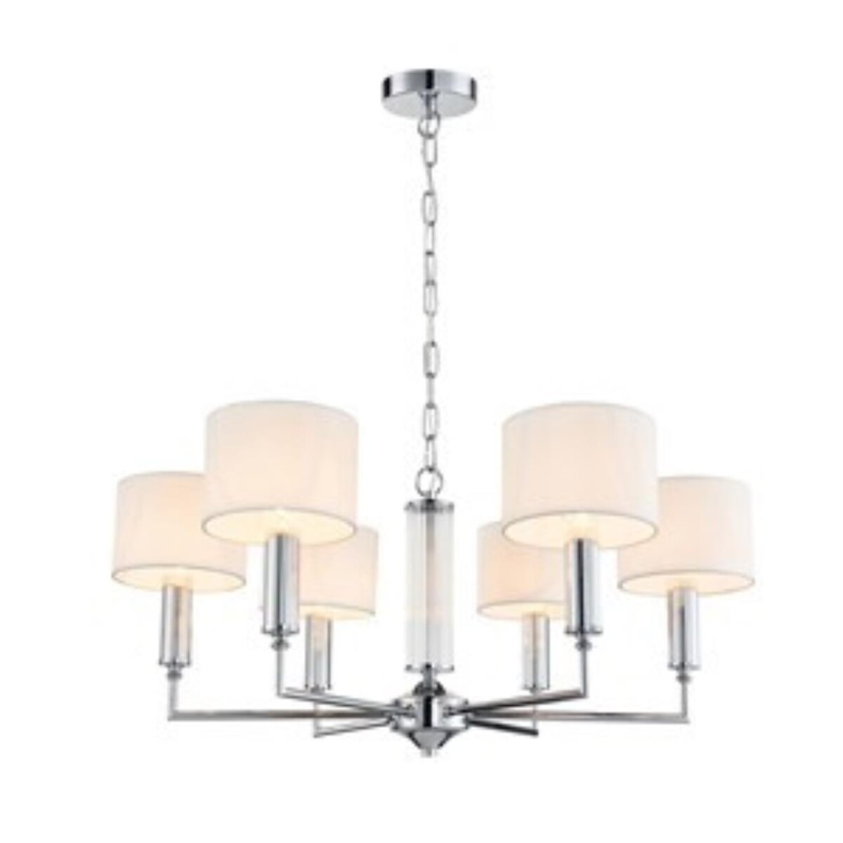 2607-6P, подвесная люстра, D660xH300/1350, 6xE14x40W, excluded — изображение 1