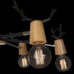 в наличии 10024/6 Black Люстра на штанге LOFT IT Sven - купить в интернет-магазине Светильники Торг