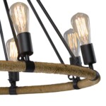 в наличии LOFT1861/8 Подвесная люстра LOFT IT Rope filament - купить в интернет-магазине Светильники Торг