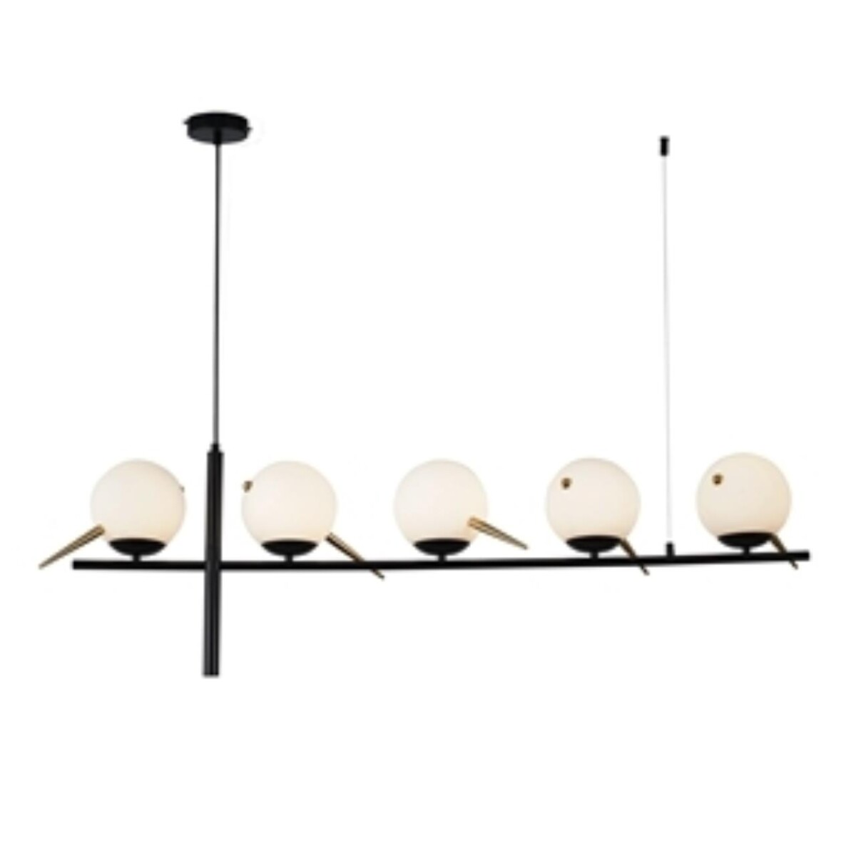 4106-5P, подвесная люстра, L1160xW150xH800/1200, 5xE27x60W, excluded — изображение 1