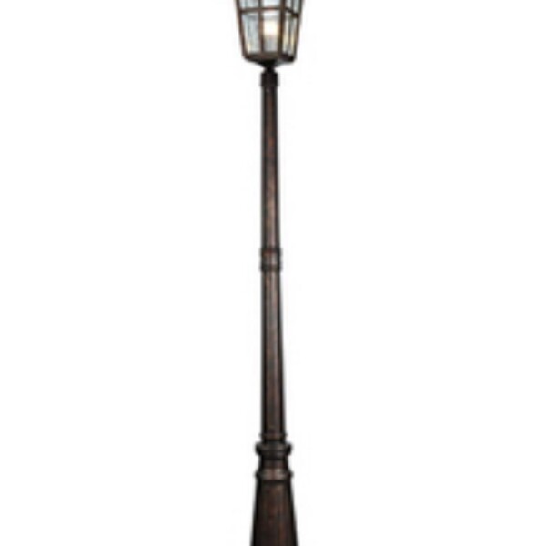 2036-1F, уличный светильник, L230xW230xH2470, 1xE27x60W, IP44, excluded