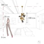 10401/600M Подвесная люстра LOFT IT Britannica — изображение 10