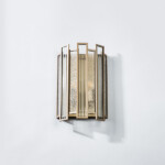 712622 Бра AGAVE 2х40W E14 ШАМПАНЬ/ПРОЗРАЧНЫЙ — изображение 3