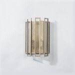 712622 Бра AGAVE 2х40W E14 ШАМПАНЬ/ПРОЗРАЧНЫЙ — изображение 4