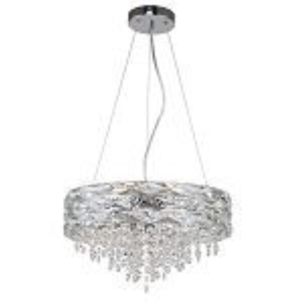 4250-6P, подвесная люстра, D410xH350/1220, 6xG9x40W, excluded