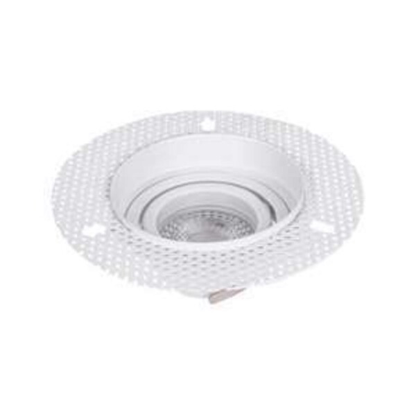 4533-1C, врезной светильник под штукатурку, D125xH36, cutout:D80, 1xGU10x35W, IP20, excluded