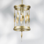 в наличии 725113 Люстра FIRENZE 1х40W E14 ЗОЛОТО - купить в интернет-магазине Светильники Торг